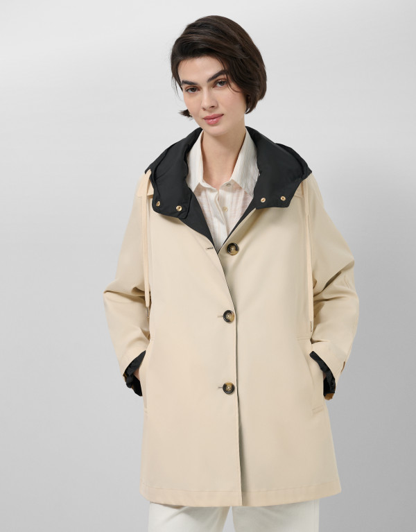 Trench reversible camel/negro